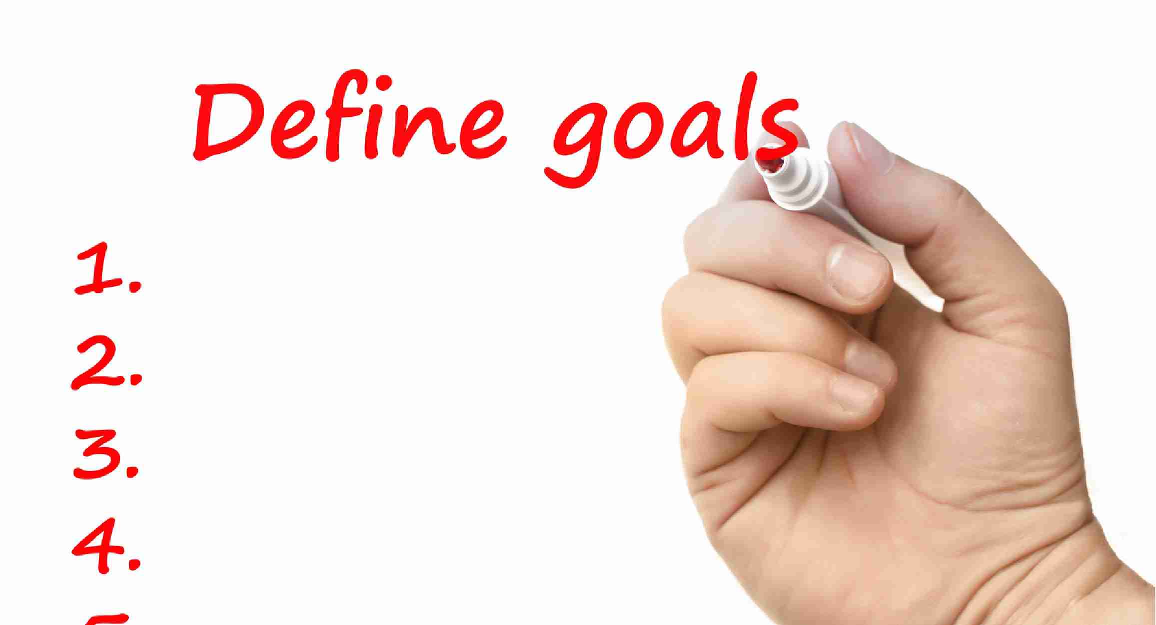 Small Business Burnout: 7 Ways To Beat It Because You Deserve Better 4 Define Your Goals