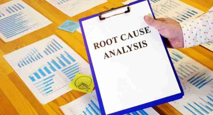 look for patterns with root cause analysis